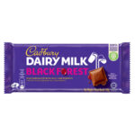 cadbury dairy milk black forest chocolate bar 160g
