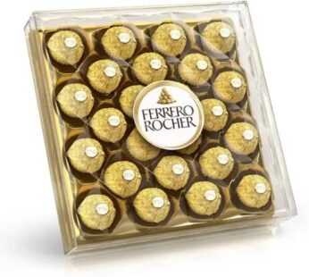 Ferrero Rocher 24 Pieces – Premium Hazelnut Chocolate Gift Box