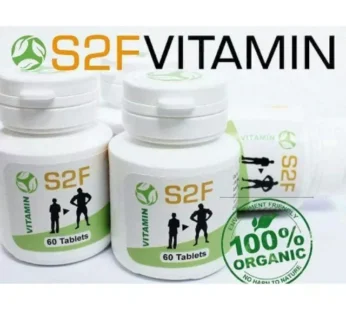 Home S2F Vitamin Tablets – 100% Organic Nutritional Supplement (60 Tablets)